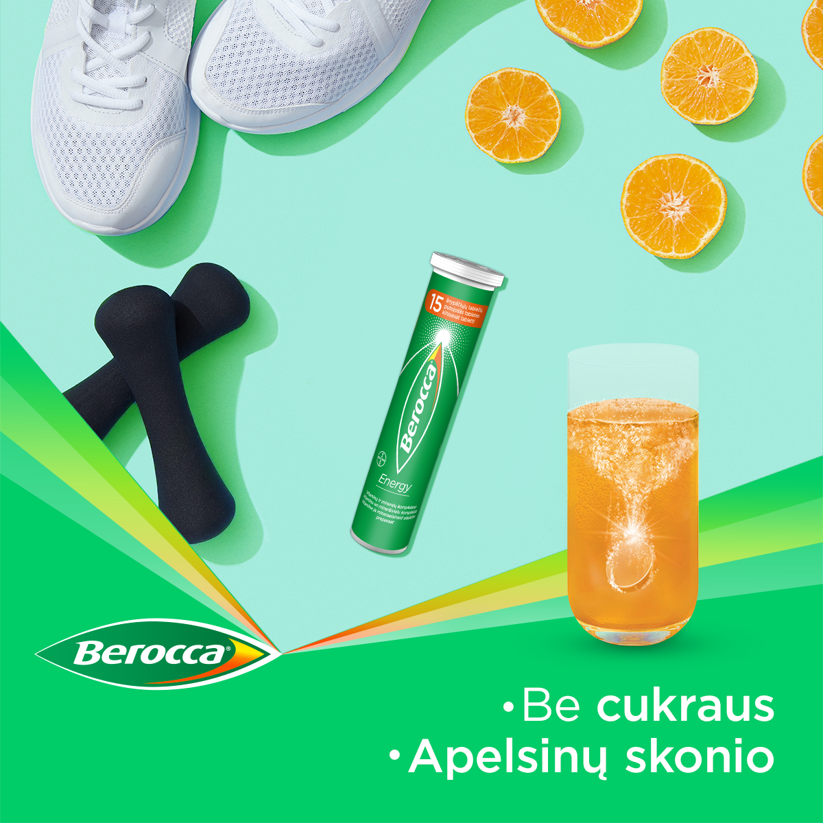 BEROCCA® ENERGY, 15 šnypščiųjų tablečių -  4