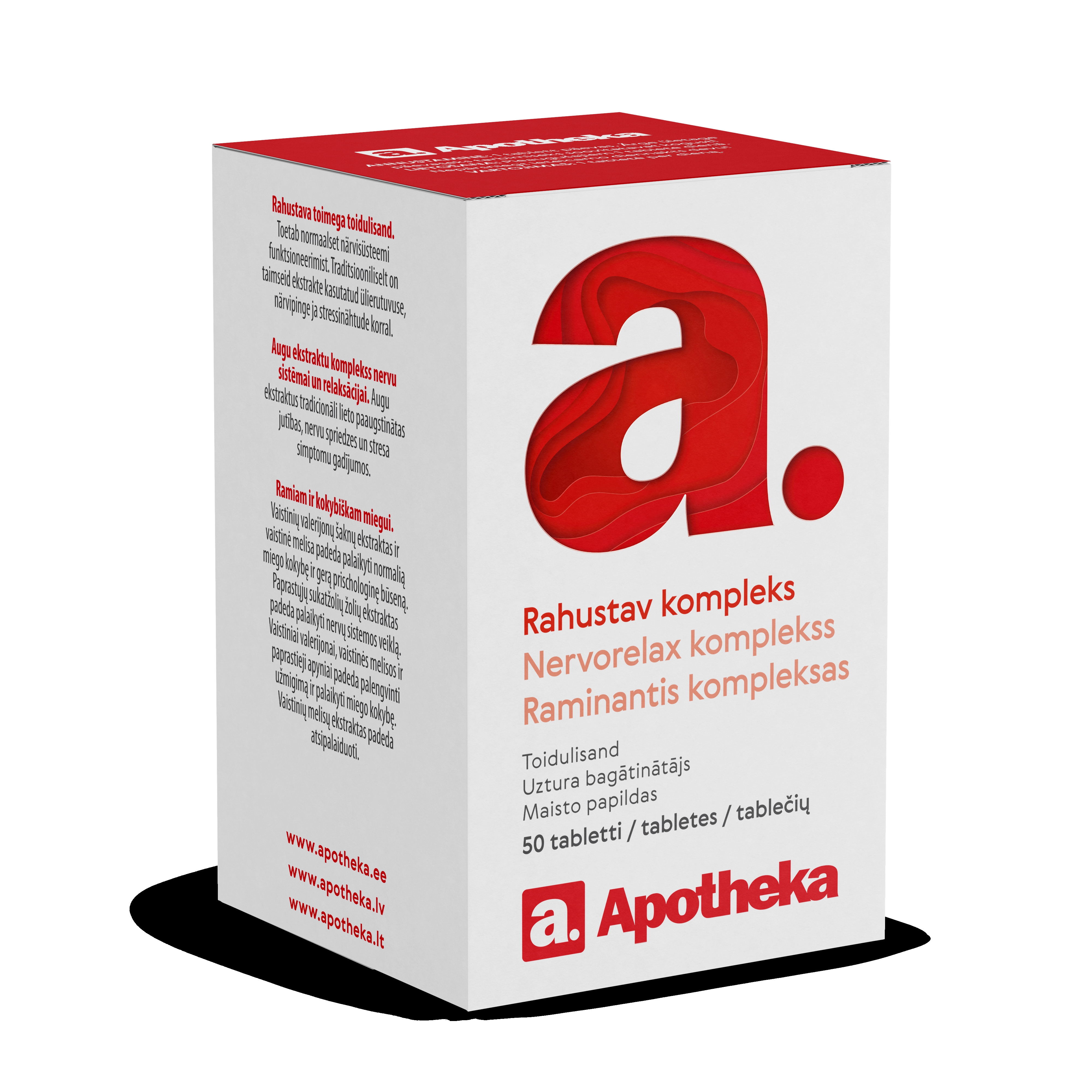 APOTHEKA Raminantis kompleksas, N50